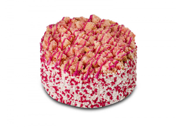 Сметанный торт со вкусом малины (45 СИ)
